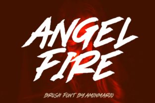 Angel Fire Font for Creative Designers