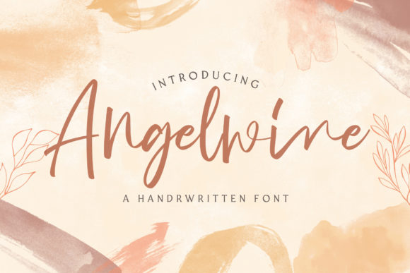 Angelwine Font Review: A Handwritten Script with Personality