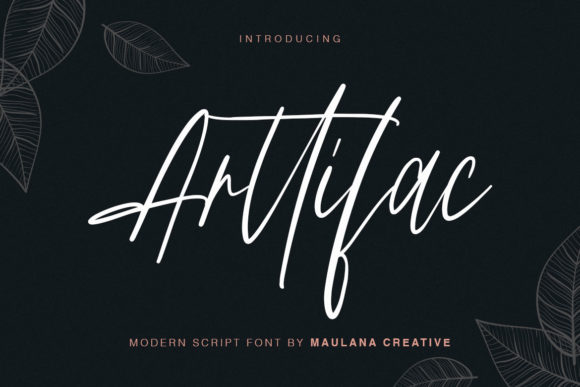Arttifac: The Bold Handcrafted Font for Memorable Campaigns