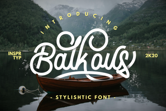 Balkous: The Elegant Script Font for Memorable Campaigns