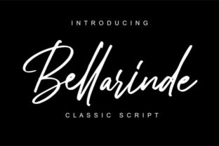 Bellarinde Font Adds Authentic Vibe to Digital Projects