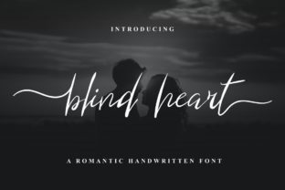 Blind Heart Font: A Rustic Script for Refined Web Design