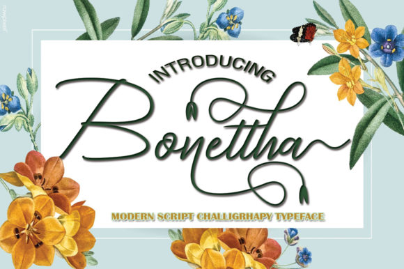 Bonettha Font Adds Modern Elegance to Web Projects