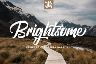 Brightsome: A Script Font for Thoughtful Editorial Design