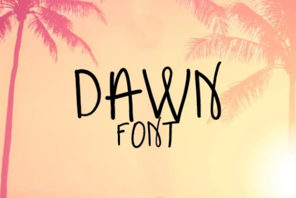 Dawn Font for Modern Branding and Business Design