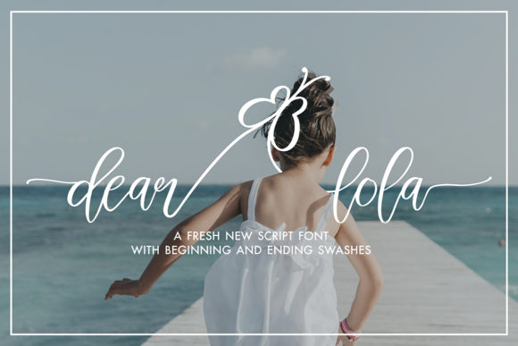 Dear Lola Font: A Stylish Script for Small Business Branding