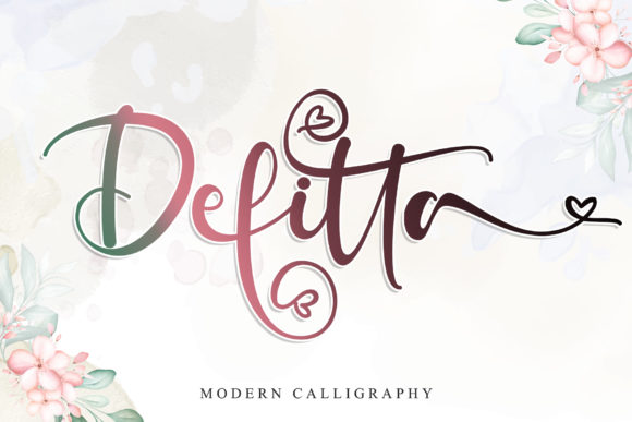 Defitta Font: Timeless Script for Beautiful Handmade Creations