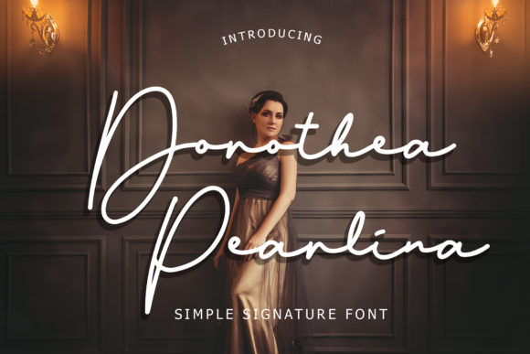 Dorothea Pearlina Font Review for Creative Makers and Designers