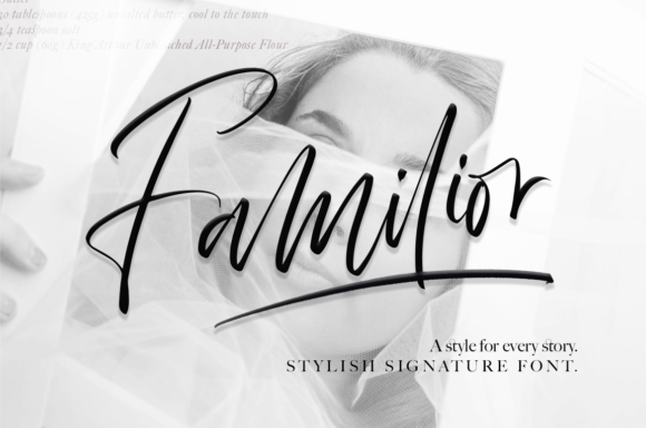 Familior Script Font for Charming and Professional Branding