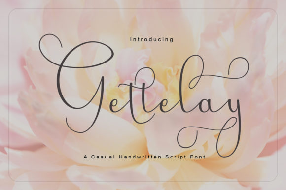 Gettelay Font Review for Makers and Sellers