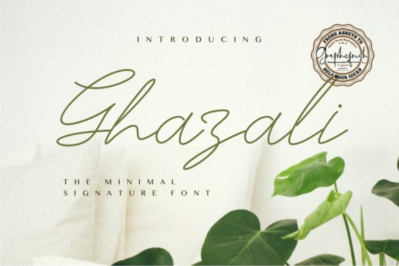 Ghazali Font: Elevating Editorial Design with Sophisticated Script Typography