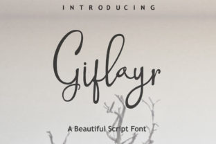 Gifloyr Font Review: A Handwritten Script with Heart