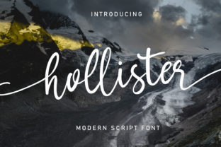 Hollister Font Review: A Script Typeface for Creative Makers