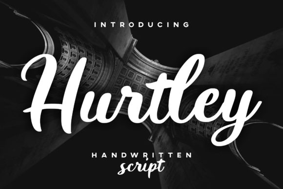 Hurtley Script Font for Handmade and Design Projects