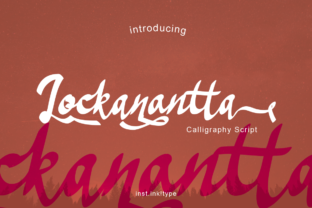 Lockanantta: The Script Handwritten Font That Elevates Your Campaigns