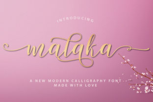 Malaka Script Font: A Modern Handwritten Masterpiece