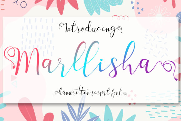 Marllisha Font: A Professional Script Typeface for Small Business Branding