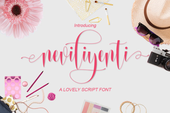 Neviliyenti Script Font for Modern Marketing and Design