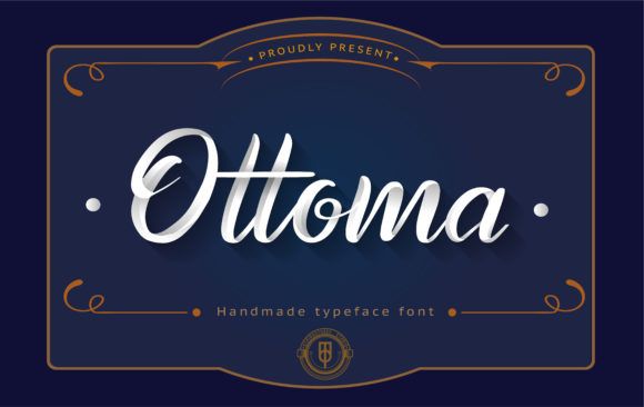 Ottoma Font: A Script Typeface for Beautiful Handmade Creations