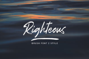 Righteous Font: A Script Handwritten Typeface for Memorable Branding