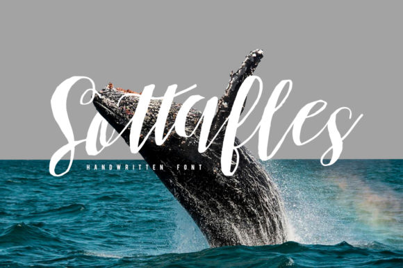 Sottafles Font for Creative Makers and Stationery Design