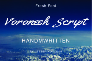 Voronesh Font: A Delicate Script for Social Media and Stationery Campaigns
