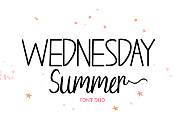 Wednesday Summer Font for Polished Branding and Creative Designs